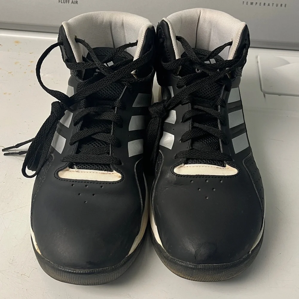 ADIDAS Cloudfoam Ilation Mid Men’s Basketball shoes Black Silver size 9 Sneakers - Picture 6 of 9